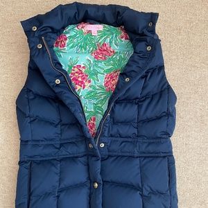 LIKE NEW - Lilly Pulitzer "Spike The Punch" Down Vest